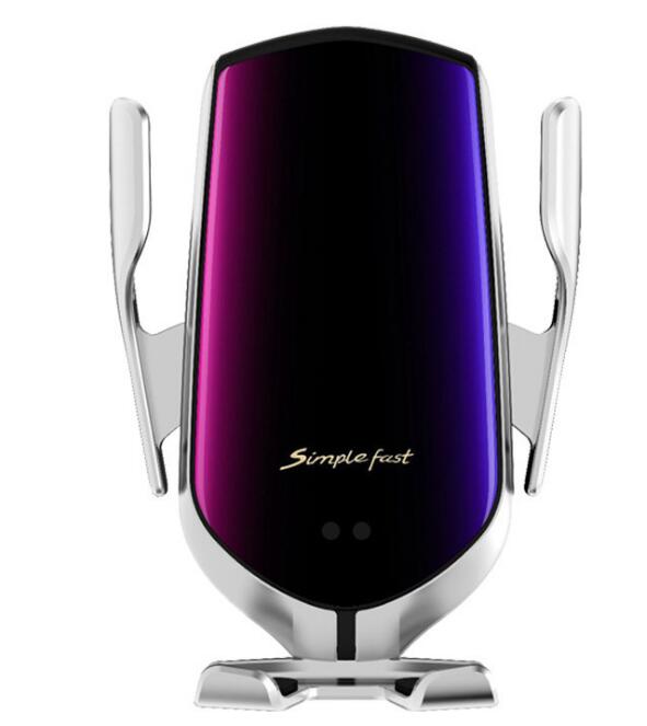 Car Wireless Charger Holder for iPhone X XS XR 8 Plus Mount 10W Qi Fast Charging Auto Clamp Wireless Car Phone Charger Suction - iPhonesRus