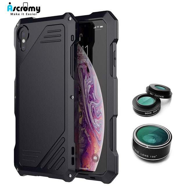 For iPhone XS Max Lens Kit Case Fisheye Macro Wide Angle - iPhonesRus
