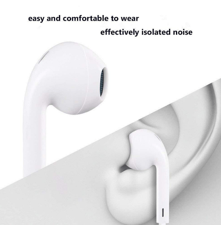 Stereo Earphone in line control with mic Headset 3.5mm In Ear Earbuds For iPhone - iPhonesRus