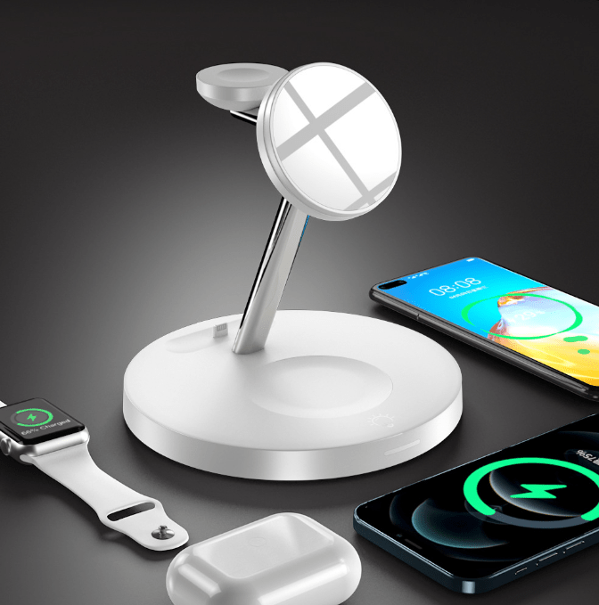 Three in one wireless charger magsafe magnet suitable for iPhone stand charger - iPhonesRus
