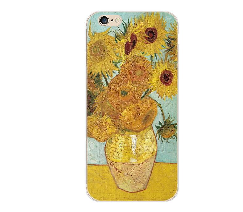 UV Print Phone Case for iPhone 6s 6 Plus Case Emboss Artistic Van Gogh Starry Night Soft for iPhone X iPhone 8 7 Plus 5s Case - iPhonesRus