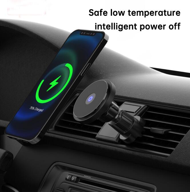 15W Magnetic car wireless charger for Apple iPhone 14 Pro Max - iPhonesRus