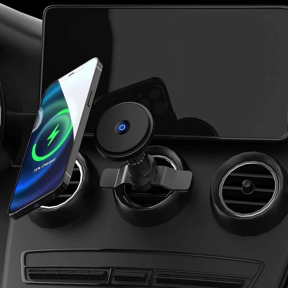 15W Magnetic car wireless charger for Apple iPhone 14 Pro Max - iPhonesRus