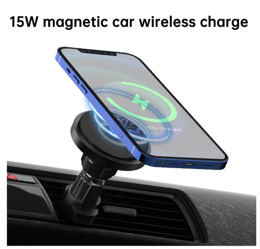 15W Magnetic car wireless charger for Apple iPhone 14 Pro Max - iPhonesRus