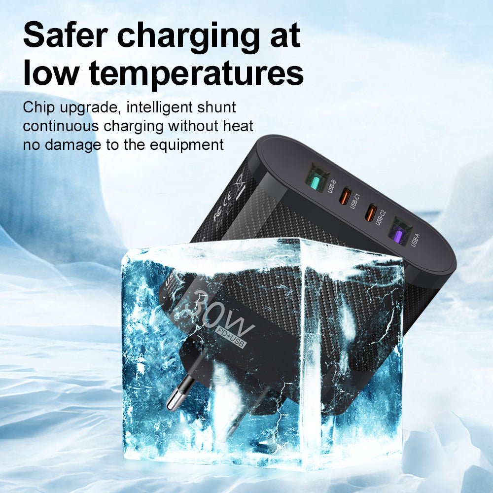 2USB Type - C 30W Mobile Phone Charger Multi Interface Travel Charging Head - iPhonesRus