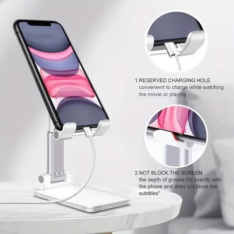 Desk Mobile Phone Holder Stand For iPhone Adjustable Desktop Tablet Holder - iPhonesRus