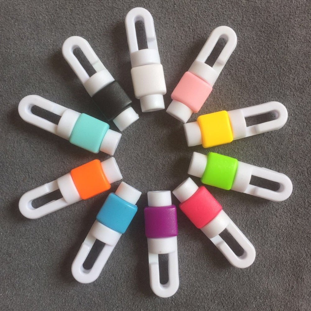 Earphone Cable Protector For iphone earphones Wire organizer Earpods Cord Protector Protective Case Colors Bobbin Winder Cover - iPhonesRus
