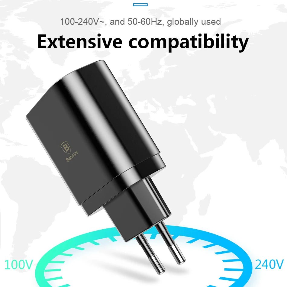 LED Display 3 USB Fast Charging Wall Charger For iPhone 3.4A Max Charger - iPhonesRus