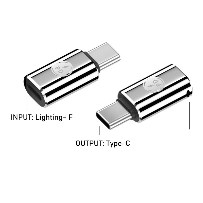 Lighting female to TYPE - C male 27W fast charging adapter suitable for Apple 15 mobile phone charging converter - iPhonesRus