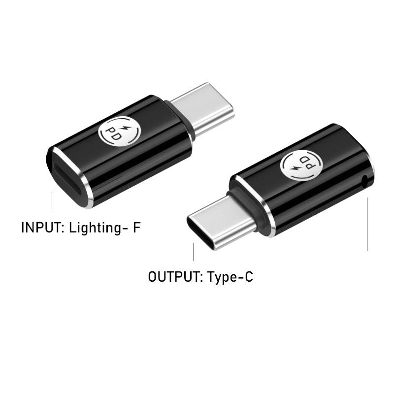 Lighting female to TYPE - C male 27W fast charging adapter suitable for Apple 15 mobile phone charging converter - iPhonesRus