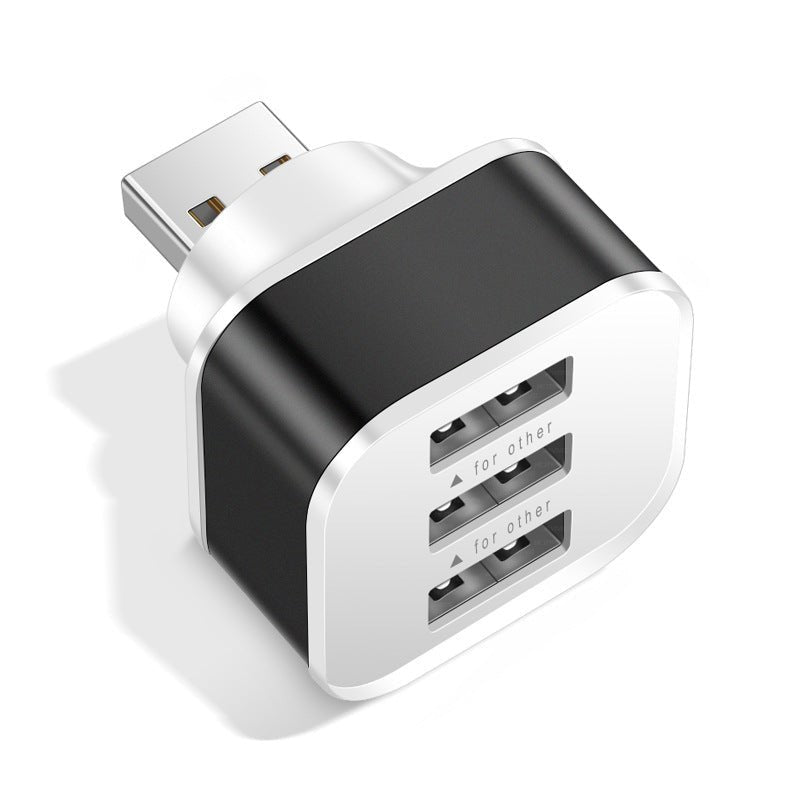 Luminous 3 USB mobile phone charging head with 1/3 expansion port, multi port USB mobile phone charger - iPhonesRus