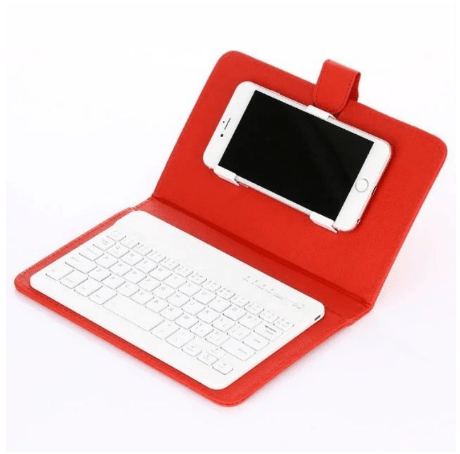 PU Leather Wireless Keyboard Case for iPhone Protective Mobile Phone With Bluetooth Keyboard For IPhone 7 - iPhonesRus