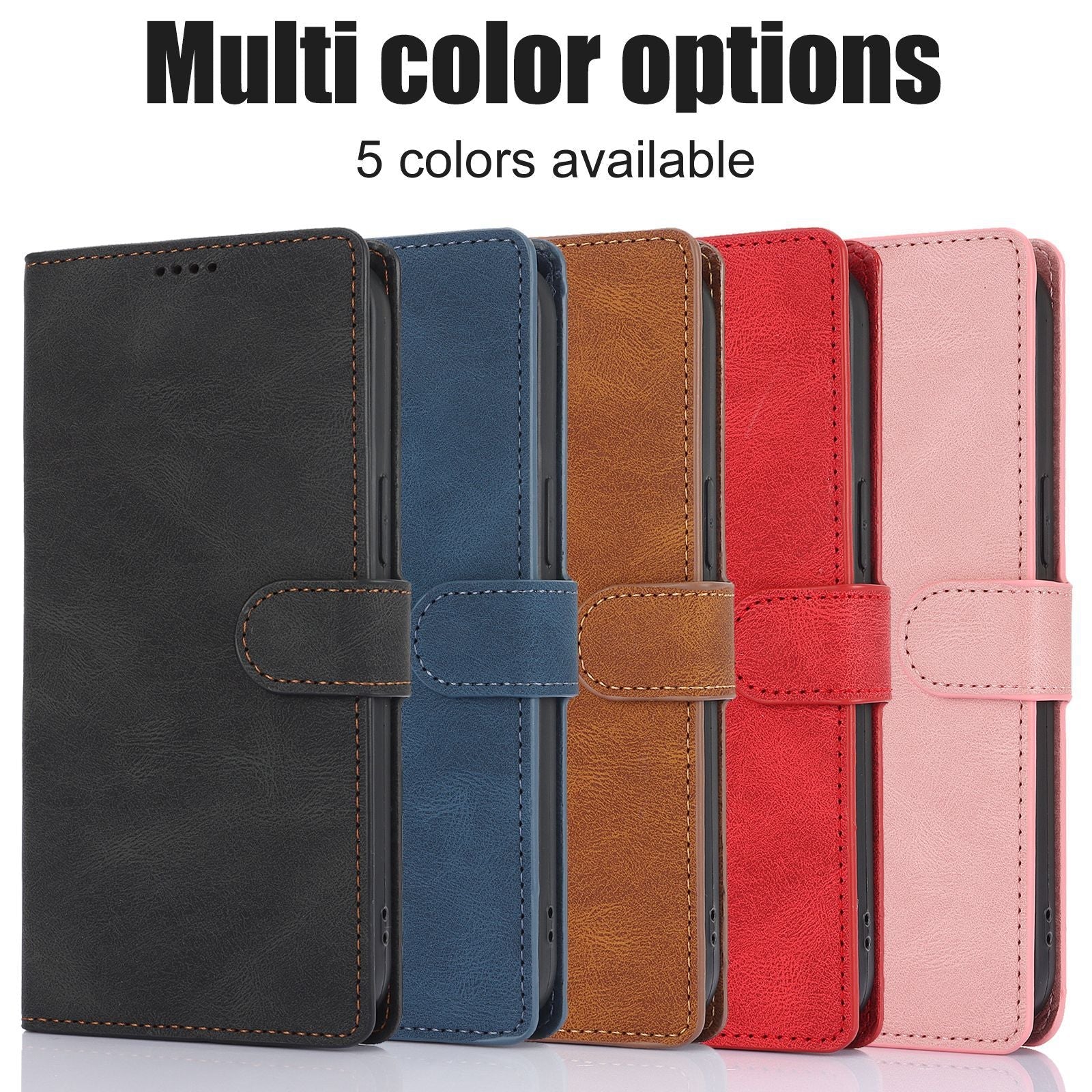 Suitable for Apple 16 Pro phone case FE wallet style anti drop phone leather case - iPhonesRus