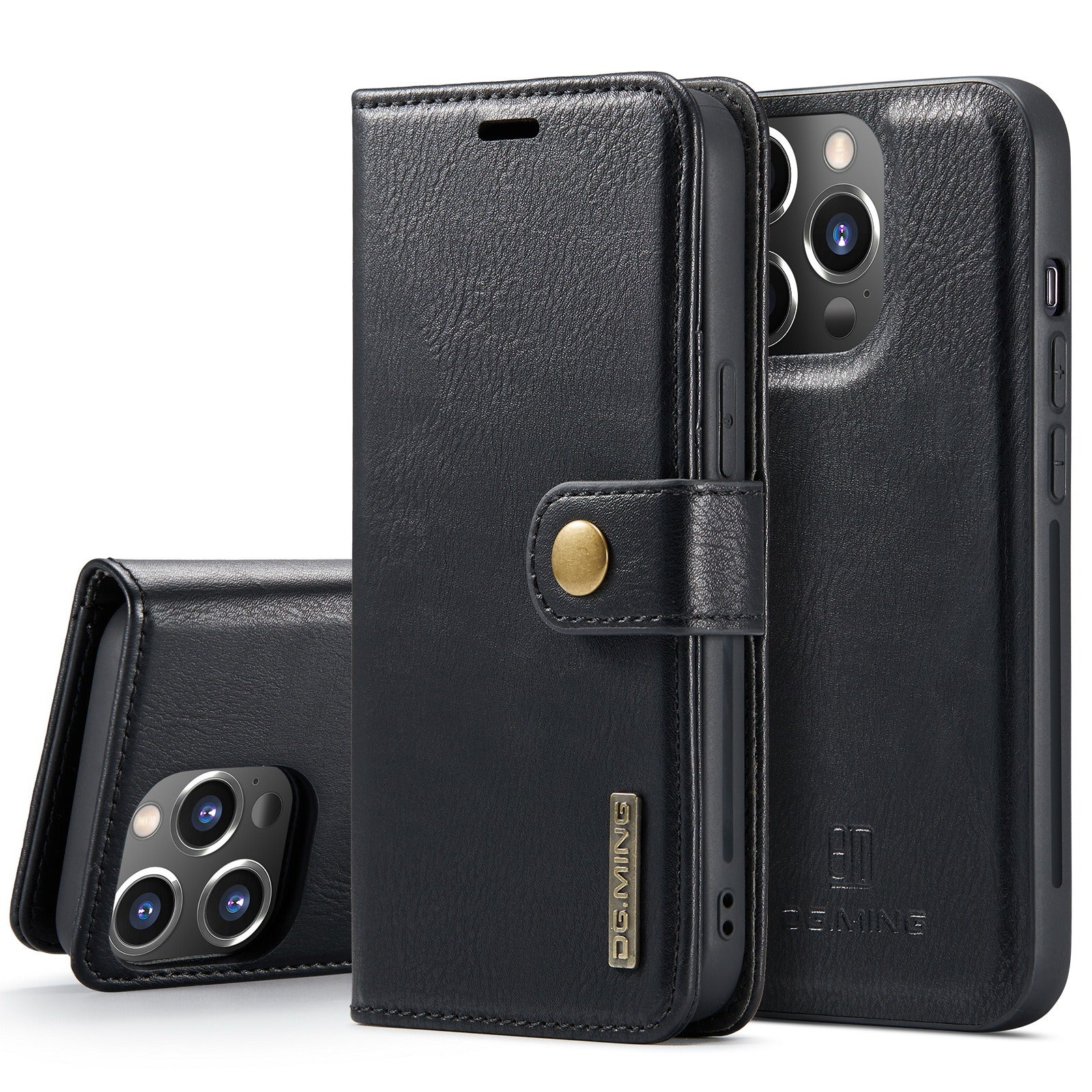 Suitable for iPhone 14 Pro Max Magnet Split Phone Leather Case iPhone 13 Pro Max Protective Case - iPhonesRus